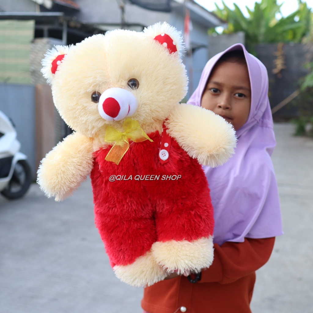 BONEKA TEDDY BEAR JOJON M TERLARIS BISA COD