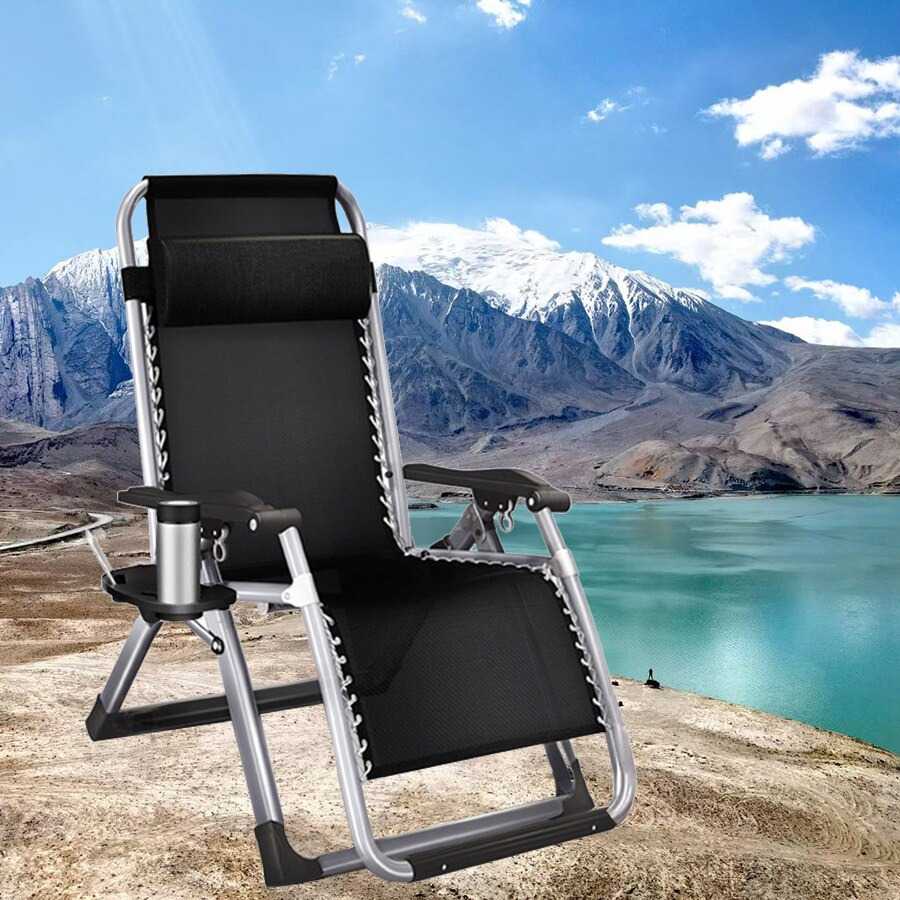 TG -  CBX Zero Gravity Kursi Lipat Kerja Folding Picnic Chair with Tray - ZD2101