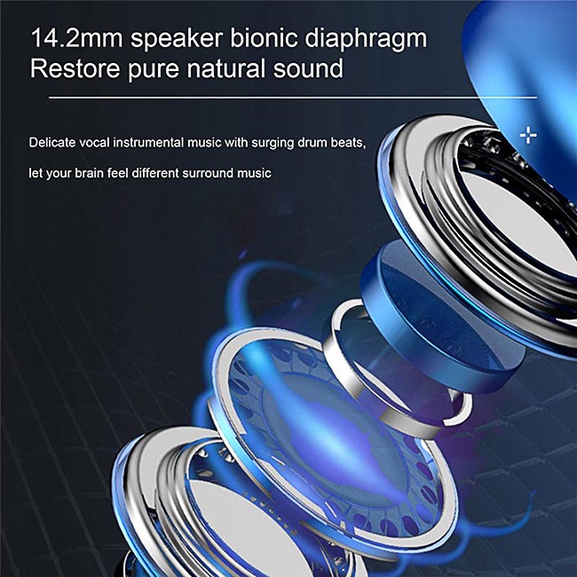 ⚡YZ Metal Earphone Wired Gaming Earphones with Microphone 9D Bass Original waterproof Headset Headphones