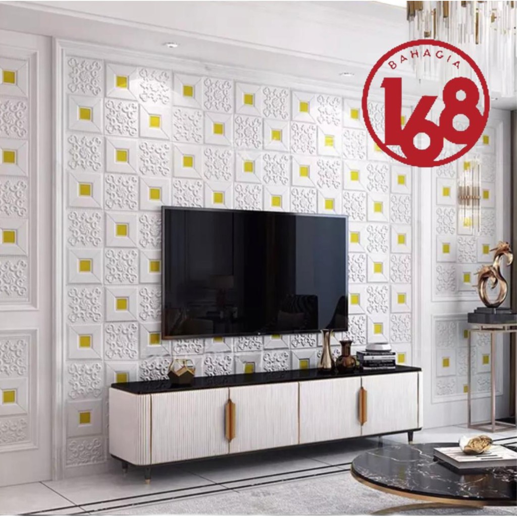 Wallpaper 3D motif classic