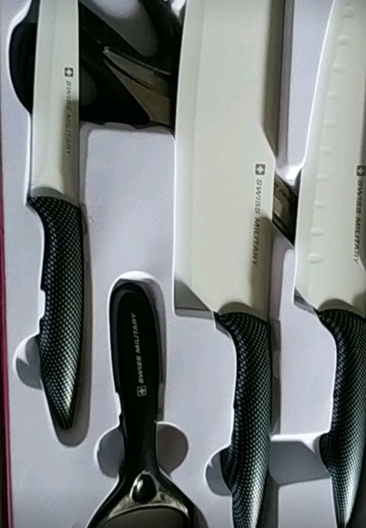 Pisau Dapur Set Swiss Military Army Knife Set