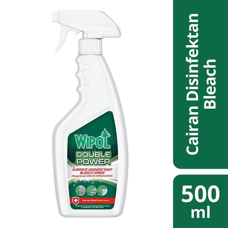 WIPOL Double Power Surface Disinfectant Bleach Spray [500 mL]