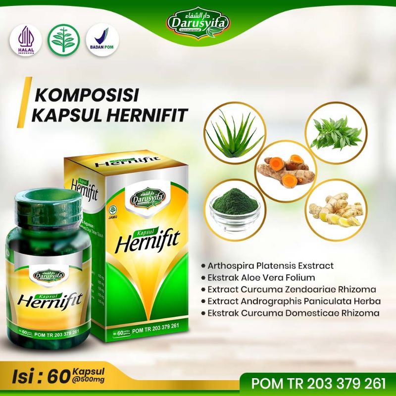 

Kapsul HERNIA Hernifit Obat Turun Berok Obat Hernia isi 60 kapsul HERNIFIT Obat Turun Berok kapsulherbal Darusyifa