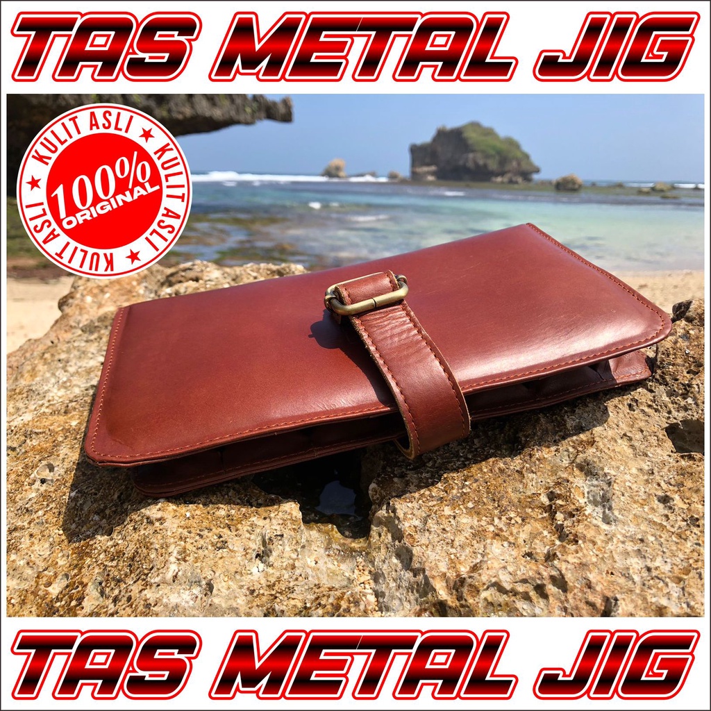TAS METAL JIG 100% ORIGINAL KULIT ASLI