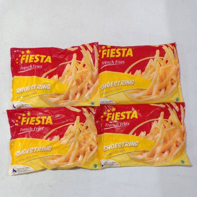 

Fiesta shoestring kentang goreng 500gr