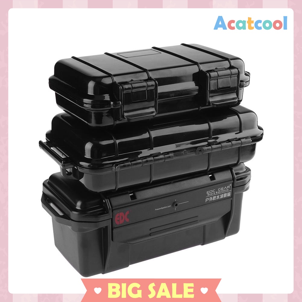 Outdoor Shockproof Sealed Waterproof Safety Case ABS Plastic Tool Dry Box