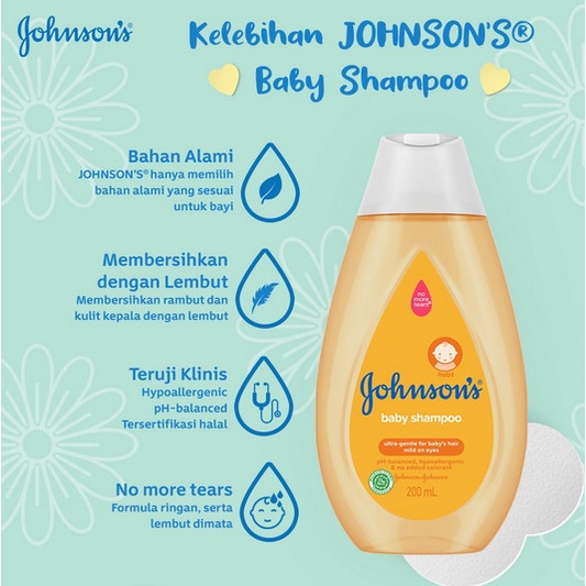 ✿ MADAME ✿ JOHNSON'S BABY SHAMPOO &amp; CONDITIONER- SHAMPO KONIDISIONER BAYI JOHNSON