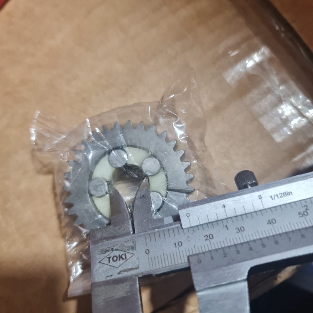 Gear tengah middle Bendix Starter Borneo zaxis 110 130 31T