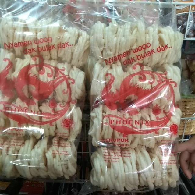 

Krupuk ikan tenggiri nyamen wo khas Bangka/oleh oleh/snack