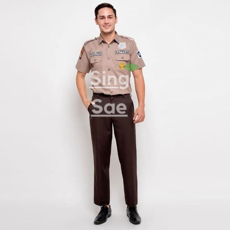 Seragam Pdh Security/Seragam Pdh Satpam/Baju Security/Baju Satpam/Pdh Pdl Security Terbaru