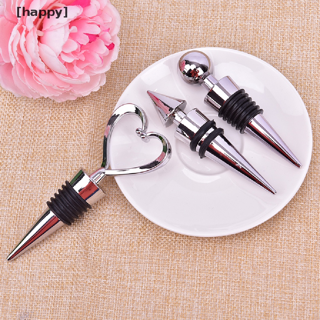 HA Bottle Stopper Elegant Wine Storage Twist Cap Plug Reusable Vacuum Sealed ID