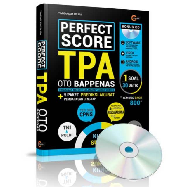 Perfect score TPA oto Bappenas (original 100%)