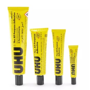 

UHU GLUE 20 ML - 35 ML - 60 ML - 125 ML / LEM UHU ALL PURPOSE / LEM PEREKAT SERBAGUNA