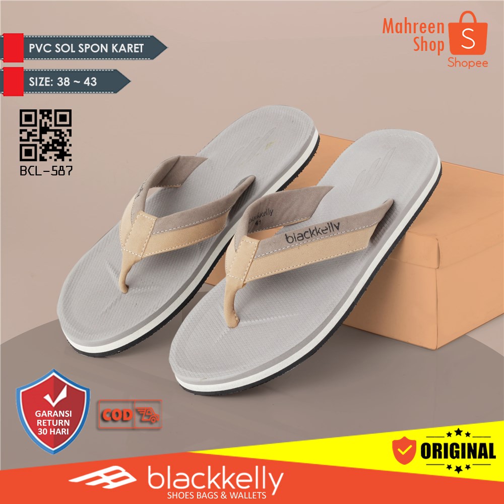 Sandal Flip Flop Pria Sandal Casual Pria Original Blackkelly | BCL 587