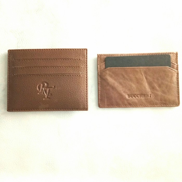 

Card Holder Kulit Asli Coklat