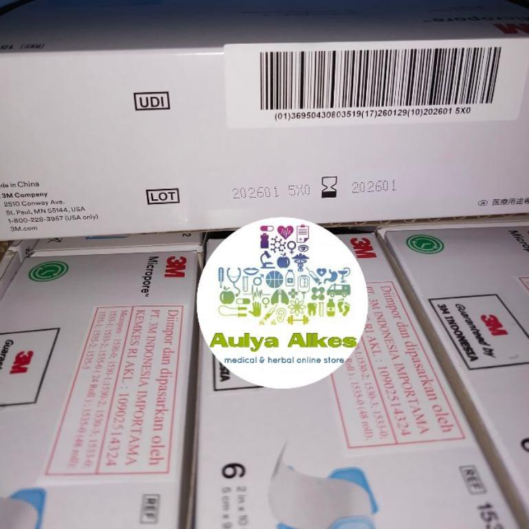 Micropore 3M 2 Inch. Micropore 3M 2 In. Micropore 2 Inci. Plester 3M 2 Inch. Plester 3M Eceran