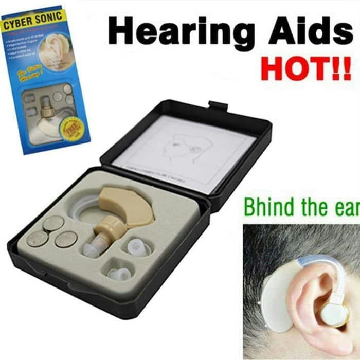 hearing aid alat bantu pendengaran telinga