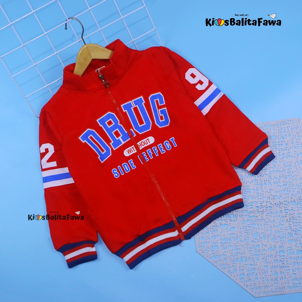 Jaket Denim Anak uk 2- 6 Tahun / PREMIUM IMPORT Sweater Baju Hangat Hoodie Jeans Anak Laki Cowok