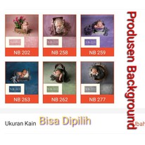 Background Kain Abstrak untuk Foto Bayi Newborn Baby Photoshot
