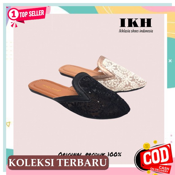 Sendal Sandal Wanita Ukuran 43 Keren Size 42 44 Bagus Cl41 Zr-516 Flatshoes Branded Flat Shoes Cewek