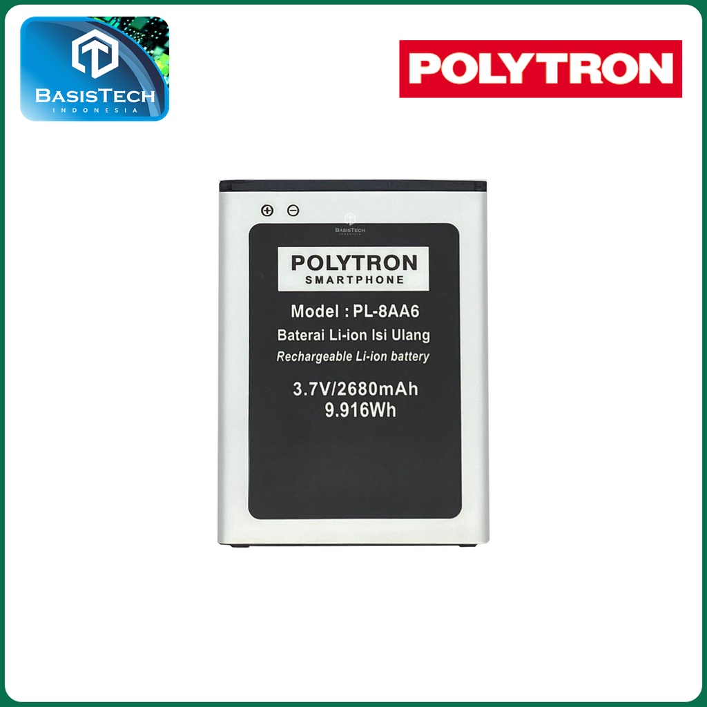 BATERAI POLYTRON ZAP 6 NOTE 4G 550 PL-8AA6 - ORI99 GOOD QUALITY