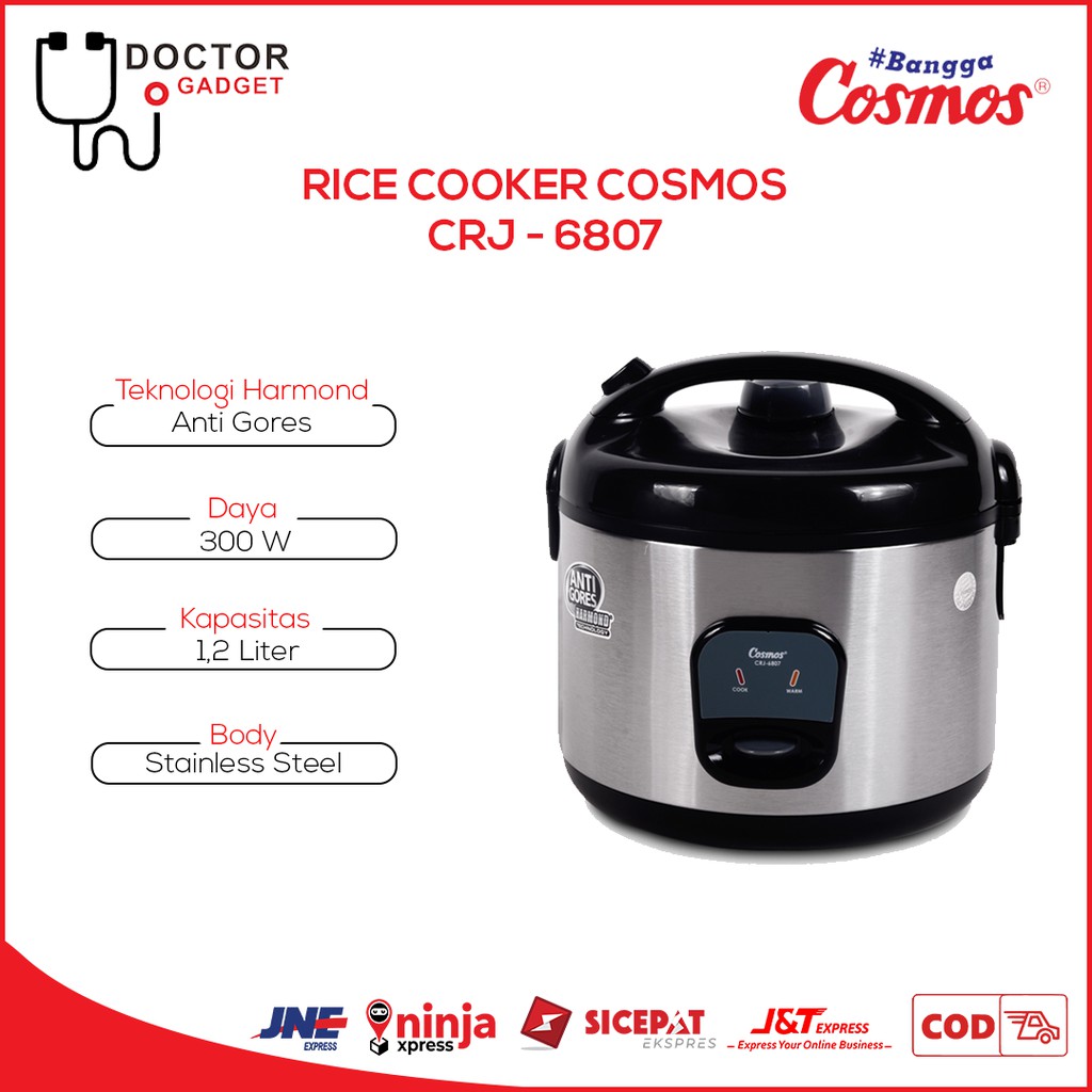 Rice Cooker Cosmos Harmond CRJ 6807