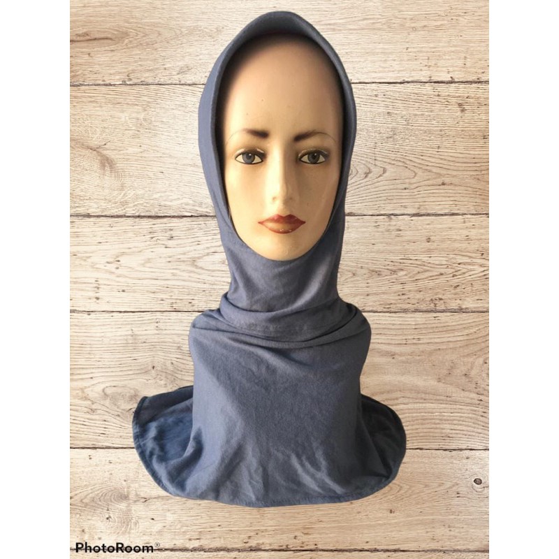 Inner hijab ninja antem pet resleting ciput hijab