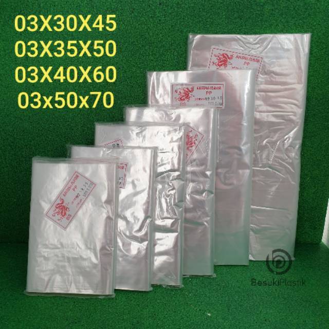 Plastik Laundry PP TEBAL 03 Plastik Baju PP Plastik Plastik Laundry PP TEBAL 03 Plastik Baju PP Plastik