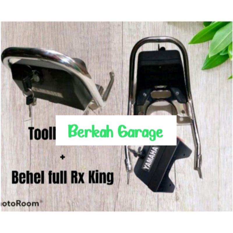 Behel Begel Belakang Set Tool Box Bagasi Belakang Rx-King New RX-King Lama Full Set