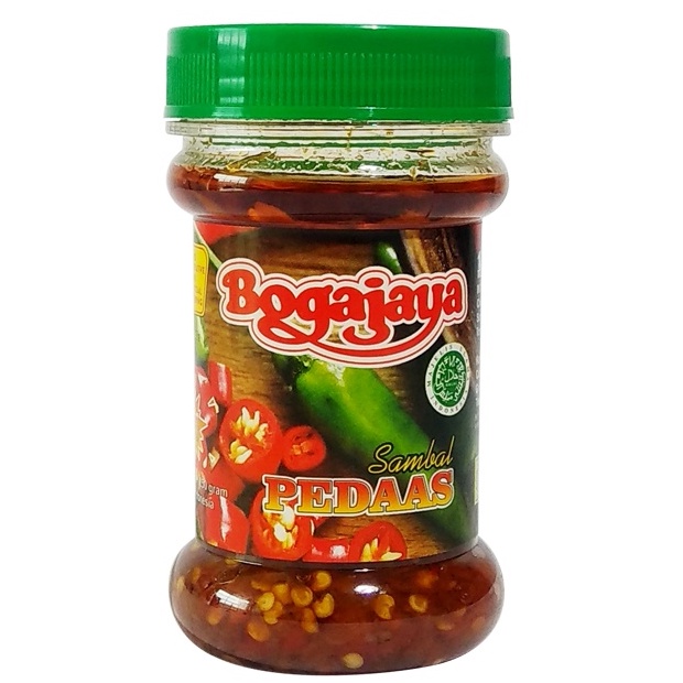 

SAMBAL PEDAS BOGAJAYA 135 GRAM / SAMBAL OLEH-OLEH KHAS SURABAYA (BEST SELLER)