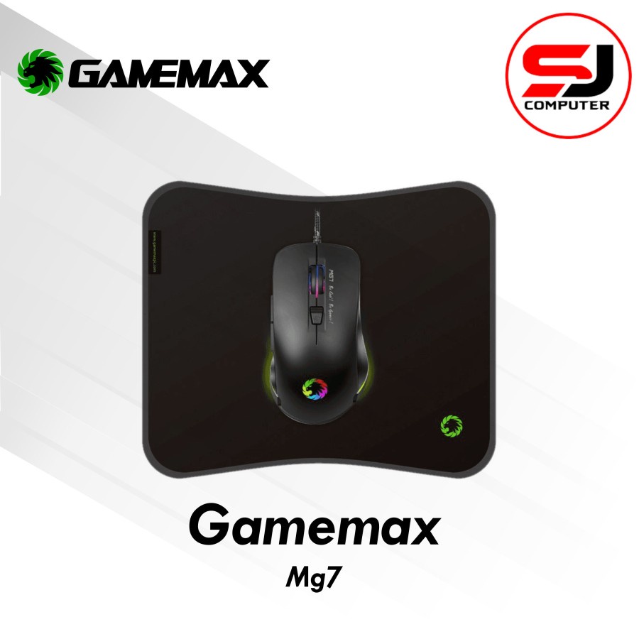 Mouse Gaming Gamemax Mousepad Combo MG7 2in1