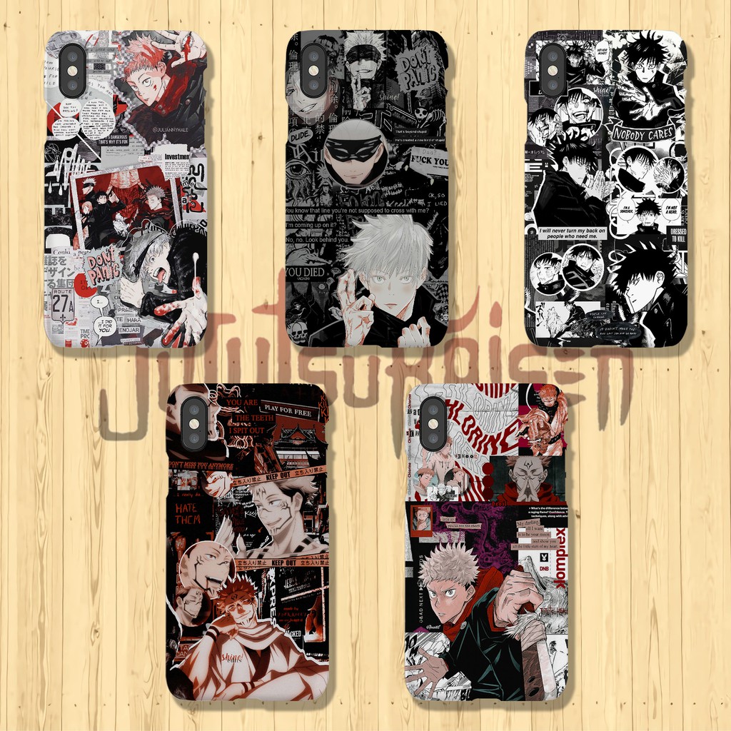 Custom Case Anime Jujutsu Kaisen (HP Samsung, iPhone, Oppo