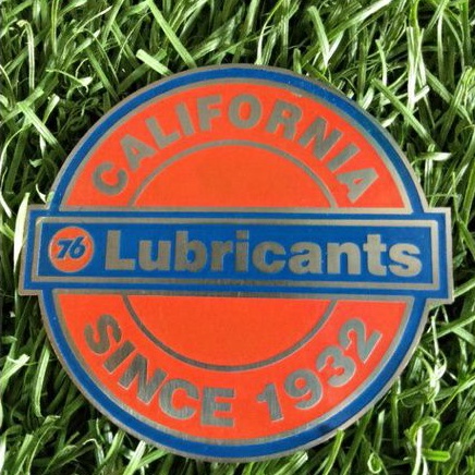 Emblem badge California 76 Lubricant