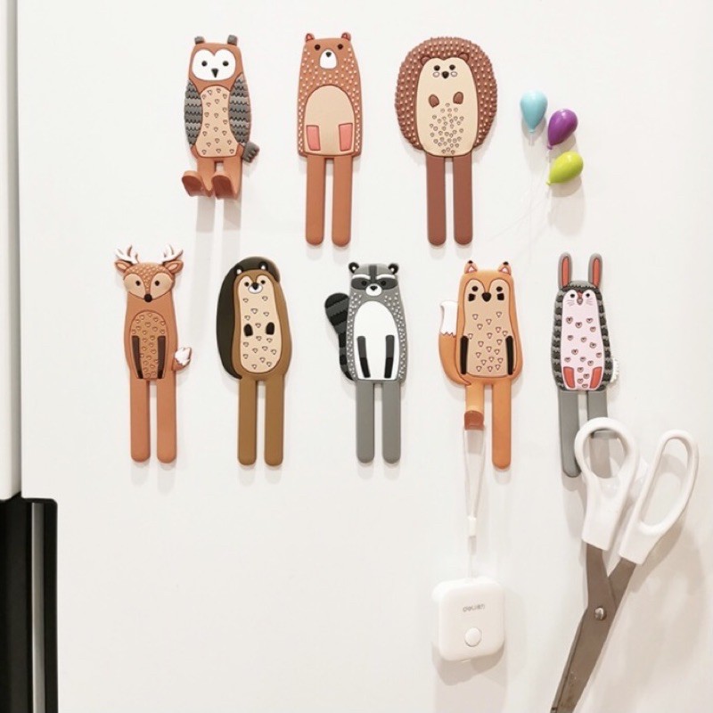 ANIMAL MAGNETIC HOOKS (8 types available)