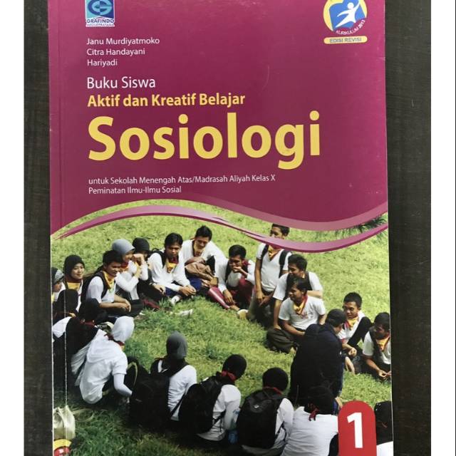 

Buku SMA Sosiologi Kelas X Grafindo