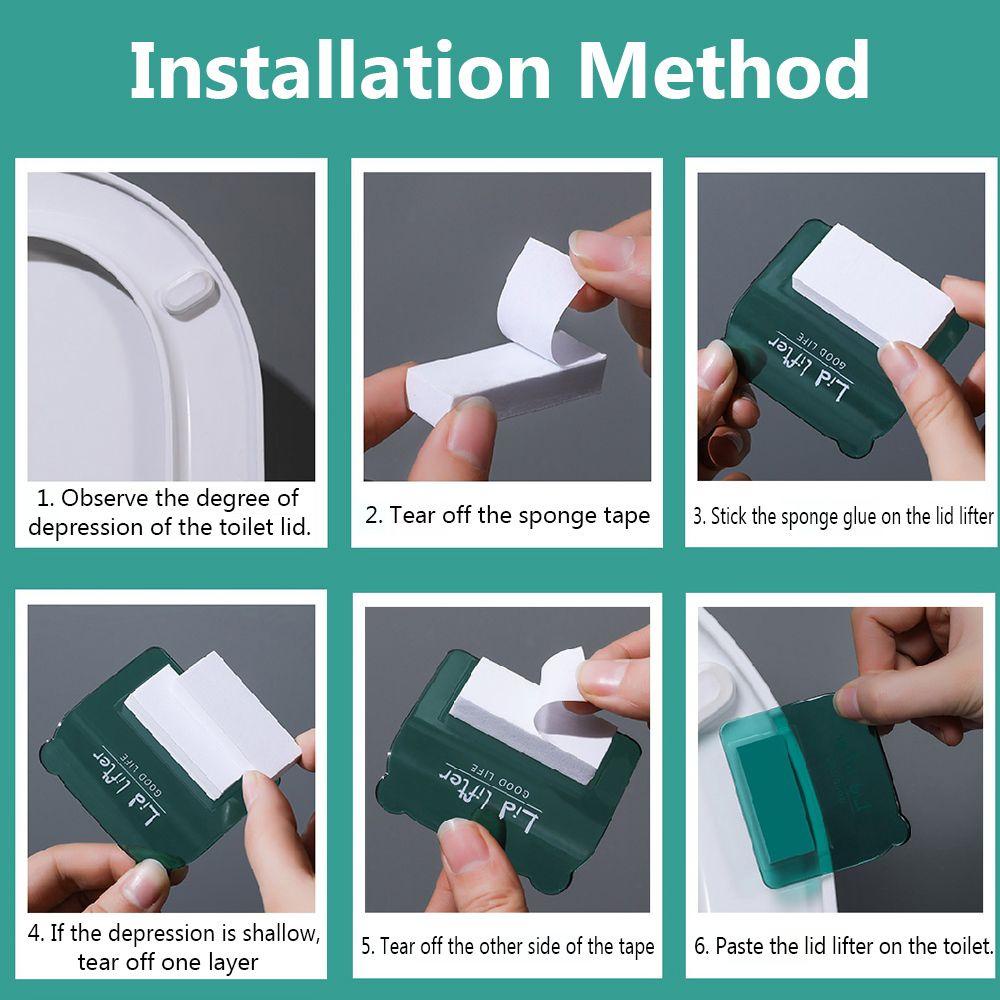 Pineapple Toilet Lid Lifter Universal Higienis Penutup WC Tembus