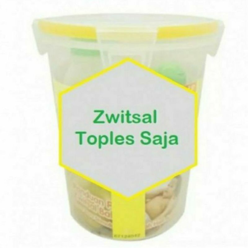 TOPLES Zwitsal (TANPA ISI) Bulat Round Container Tempat Penyimpanan