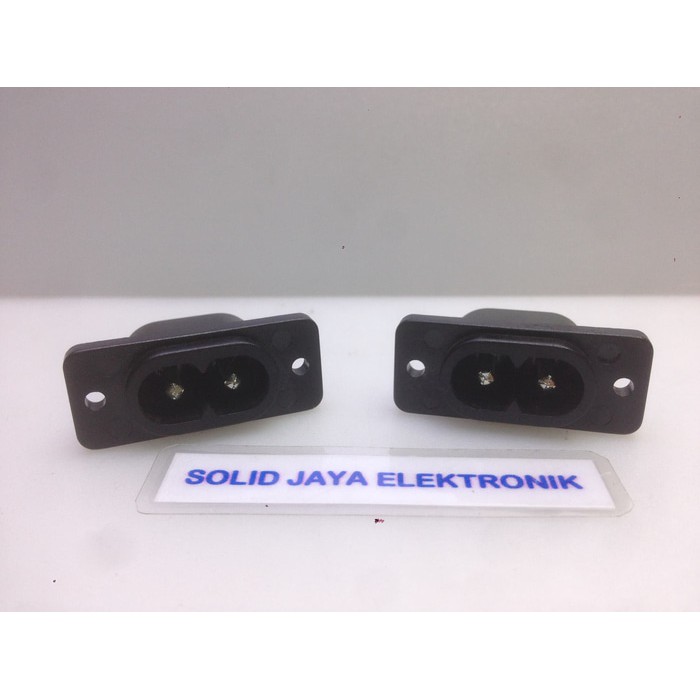 Soket AC 2 Pin - Soket AC Power 2 pin AC IN  Soket Listrik