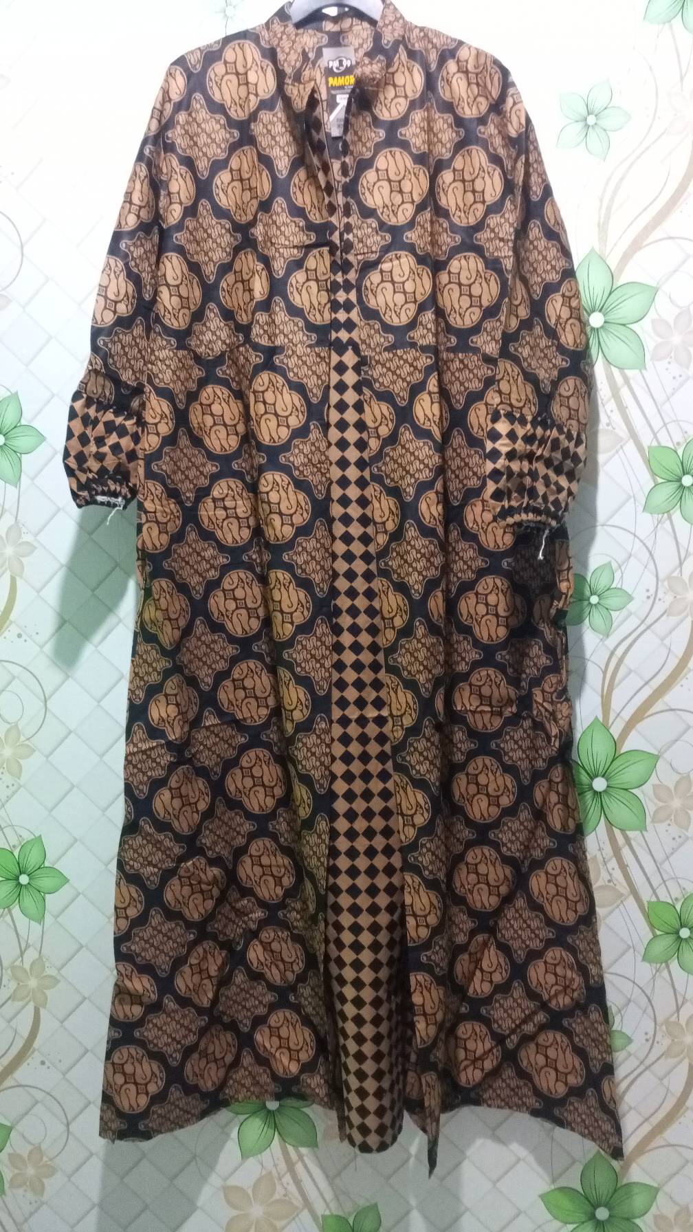 Maura Couple - Sania Ruffle Batik Couple Baju Couple Kondangan Modern Murah Ready Gamis Jumbo