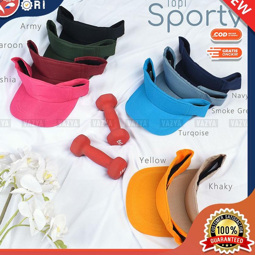 {CIV.08Ap22l} Topi Olahraga Wanita Hijab Sport By Vazya Hijab Fashion Muslim Murah