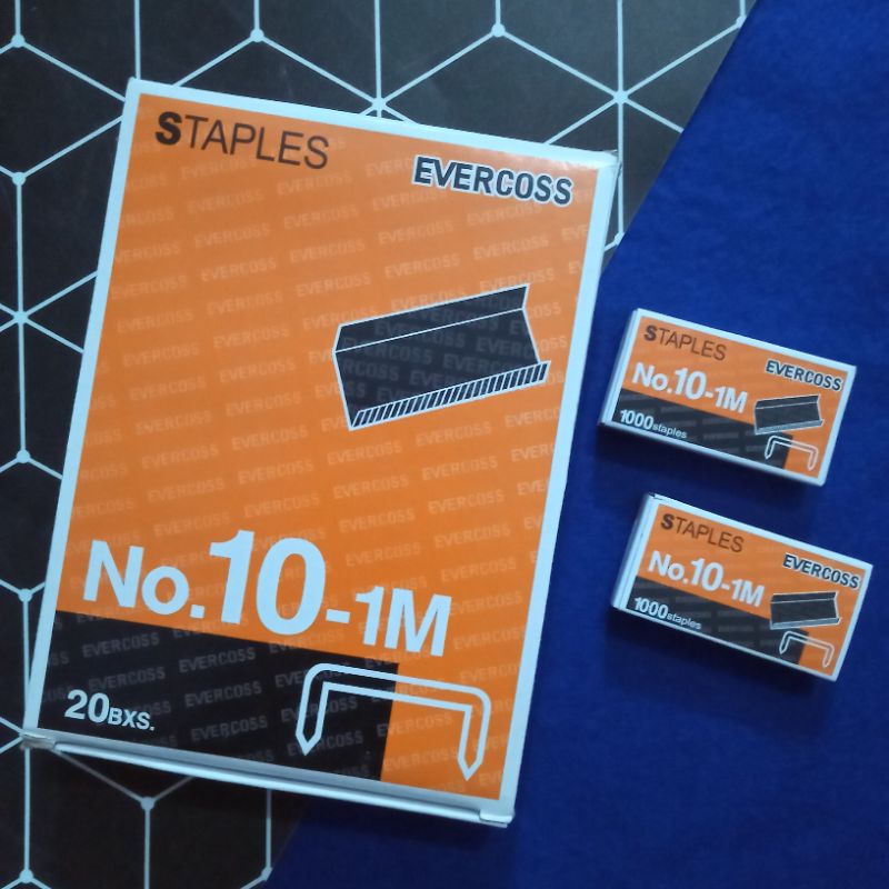 

Isi Staples Evercoss no. 10-1M (Isi 20 pcs)