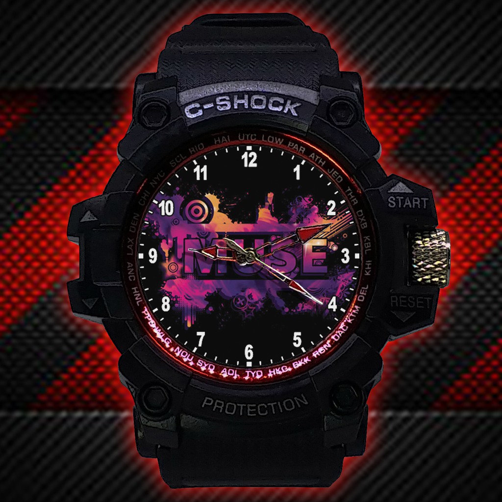 (ISTIMEWA BOSSQUE) JAM TANGAN MUSE LIST MERAH - EXCLUSIVE 3