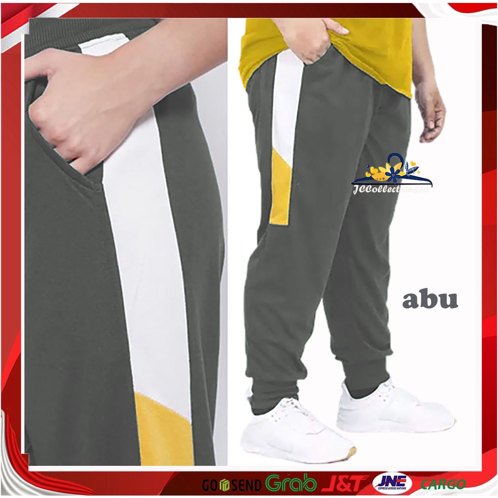 Celana Pria Jumbo Jogger Big Size 3XL  Timotthy / Celana Panjang pria Big Size 3XL JCCollections