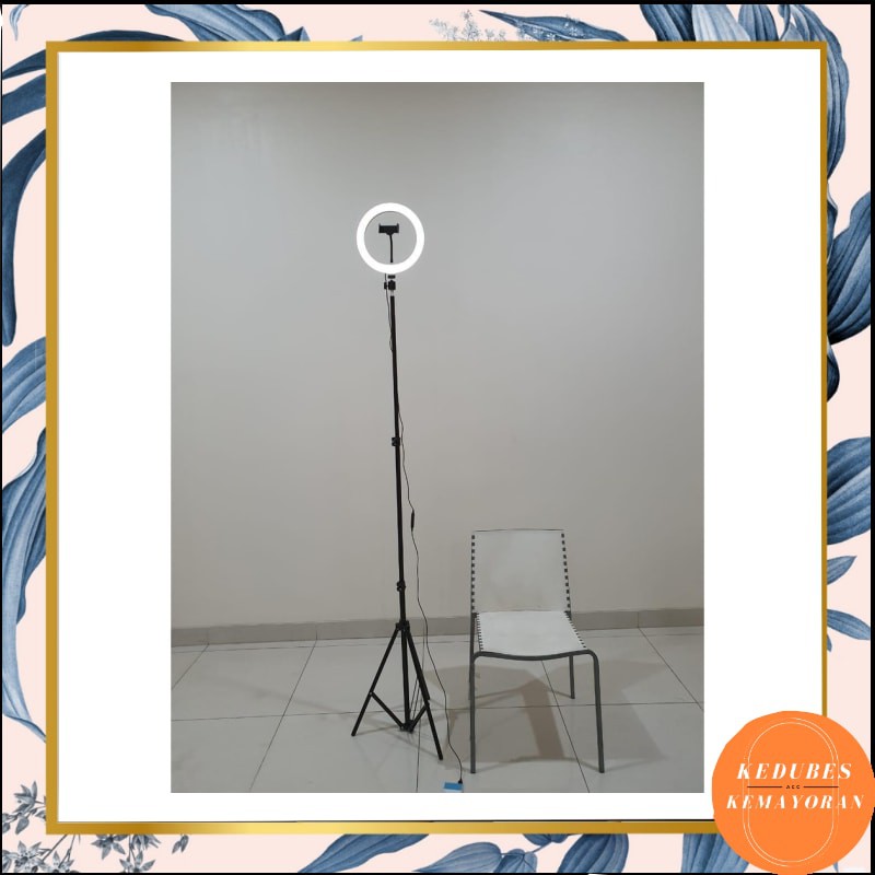 Ring Light Selfie 26cm + Tripod Bracket 3 in 1 [kk]