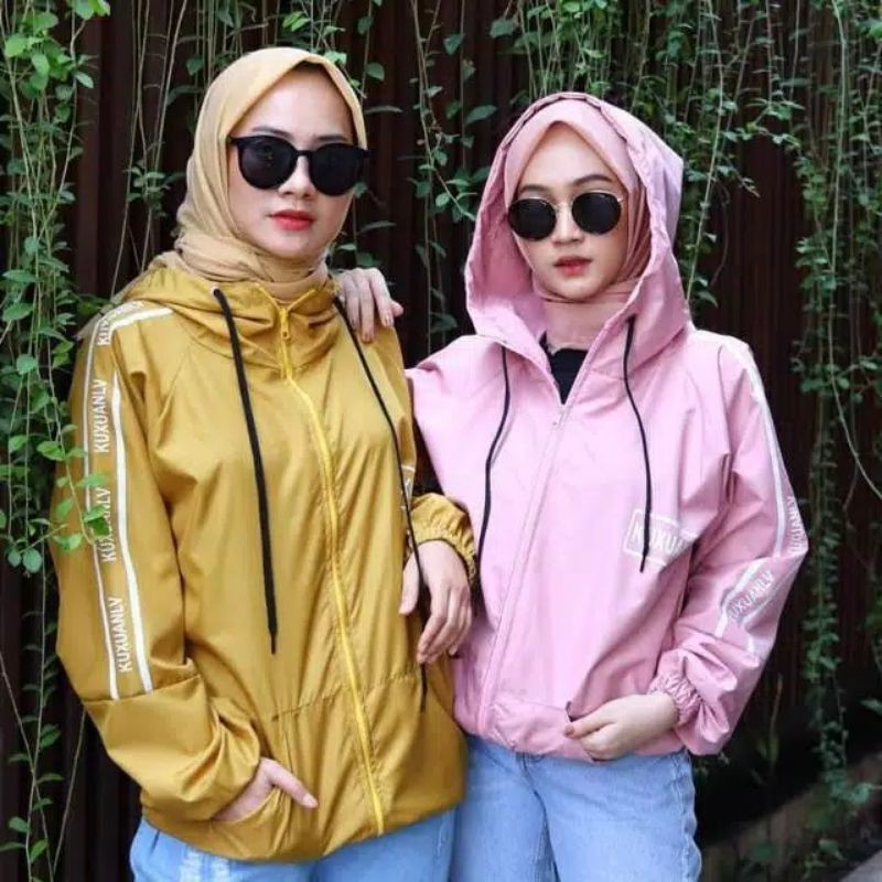 KUXUX JACKET || ANDO JACKET II JAKET PARASIT WANITA #KJ