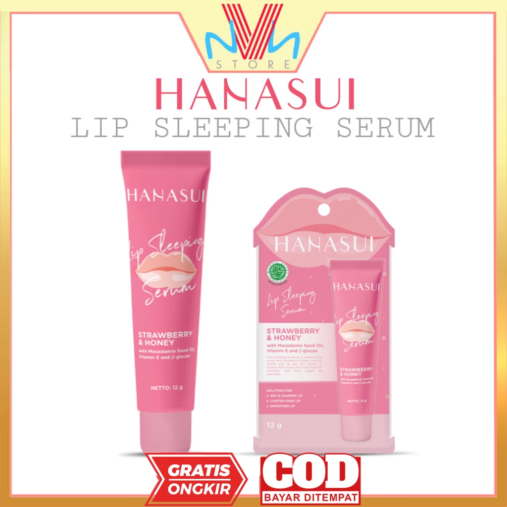 HANASUI LIP SLEEPING SERUM - LIP SERUM HANASUI