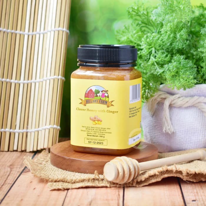 

Hillary Farm - Clover Honey with Ginger 500 Gr