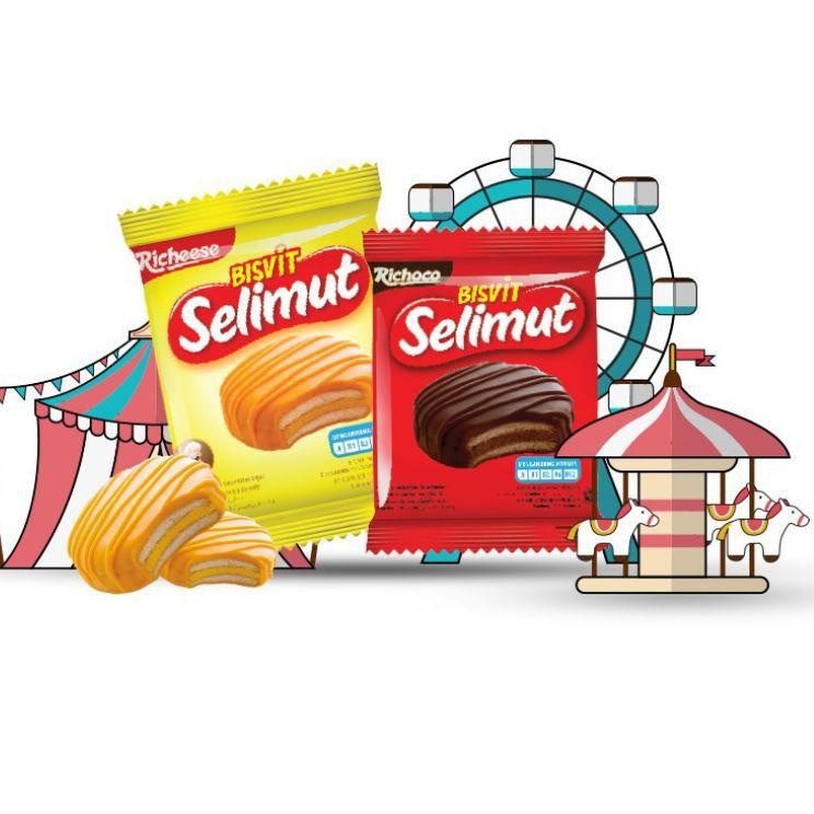 

Super Laris--Nabati Bisvit Selimut 11 gram (1 pack 20 pcs)