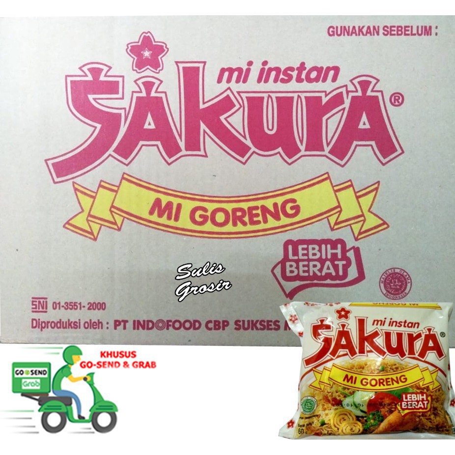 

Mie Sakura goreng isi 40 bungkus/DUS