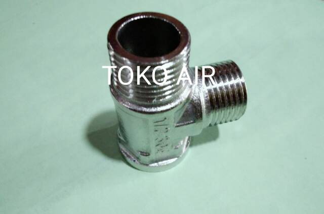 Tee sambung kloset stainless 304 / Tee kloset